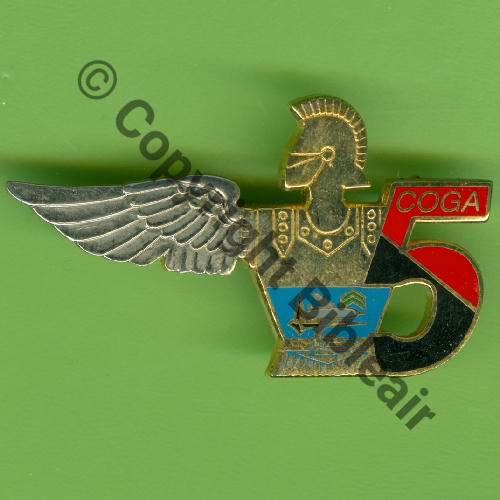 NH  FRANCE 5eCOGA 15e RGA  VOUZIERS SECHAULT TOUL  POLYGRAPHIE 2Attach PINS Quadrille fin No250 Src.Y.GENTY 18Eur(x5) 